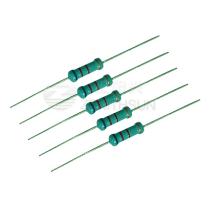 المقاوم للأفلام الثابتة عالية الدقة 1 / 8W 3W MF Metal Film Resistor ،
