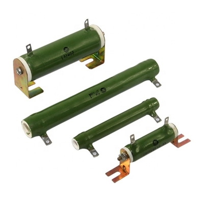 عالية الطاقة 300W 100RJ Wirewound الطاقة المقاوم أنبوب السيراميك المينا