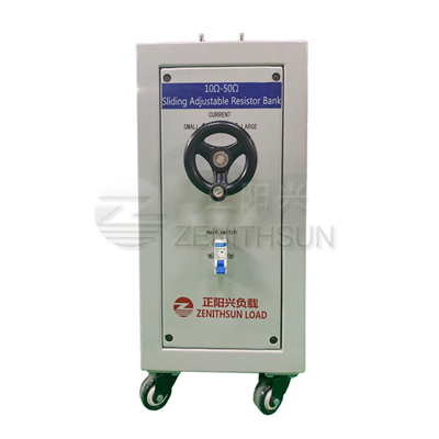 10kW 50 أوم انزلاق بنك الطاقة المتغيرة مع عجلة اليد