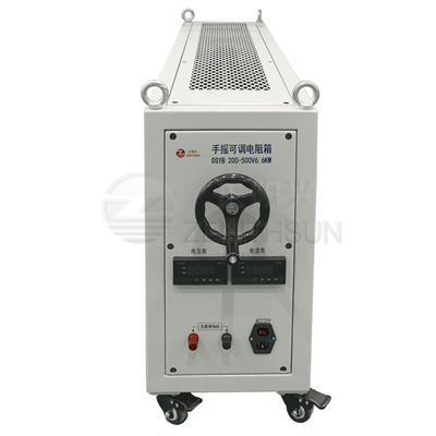 10kW 50 أوم انزلاق بنك الطاقة المتغيرة مع عجلة اليد