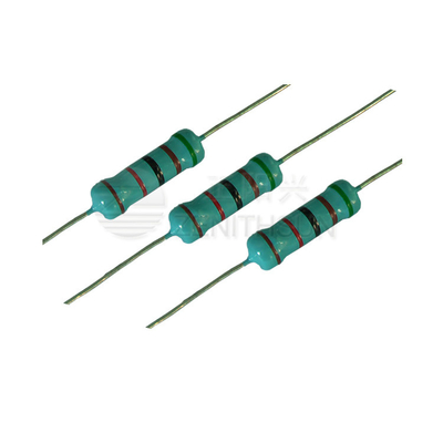 المقاوم للأفلام الثابتة عالية الدقة 1 / 8W 3W MF Metal Film Resistor ،