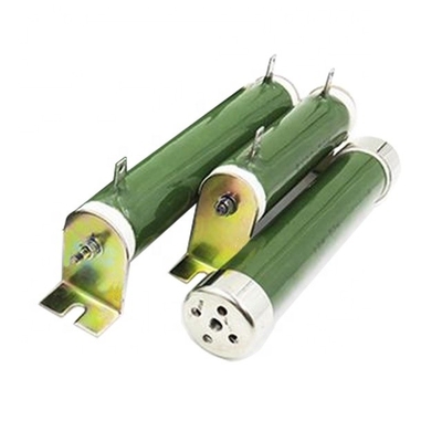 عالية الطاقة 300W 100RJ Wirewound الطاقة المقاوم أنبوب السيراميك المينا
